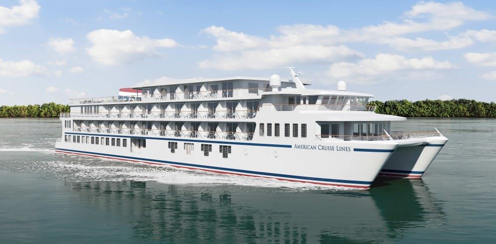Construction Begins on American Cruise Lines’ 4th New Coastal Ship, American Legend