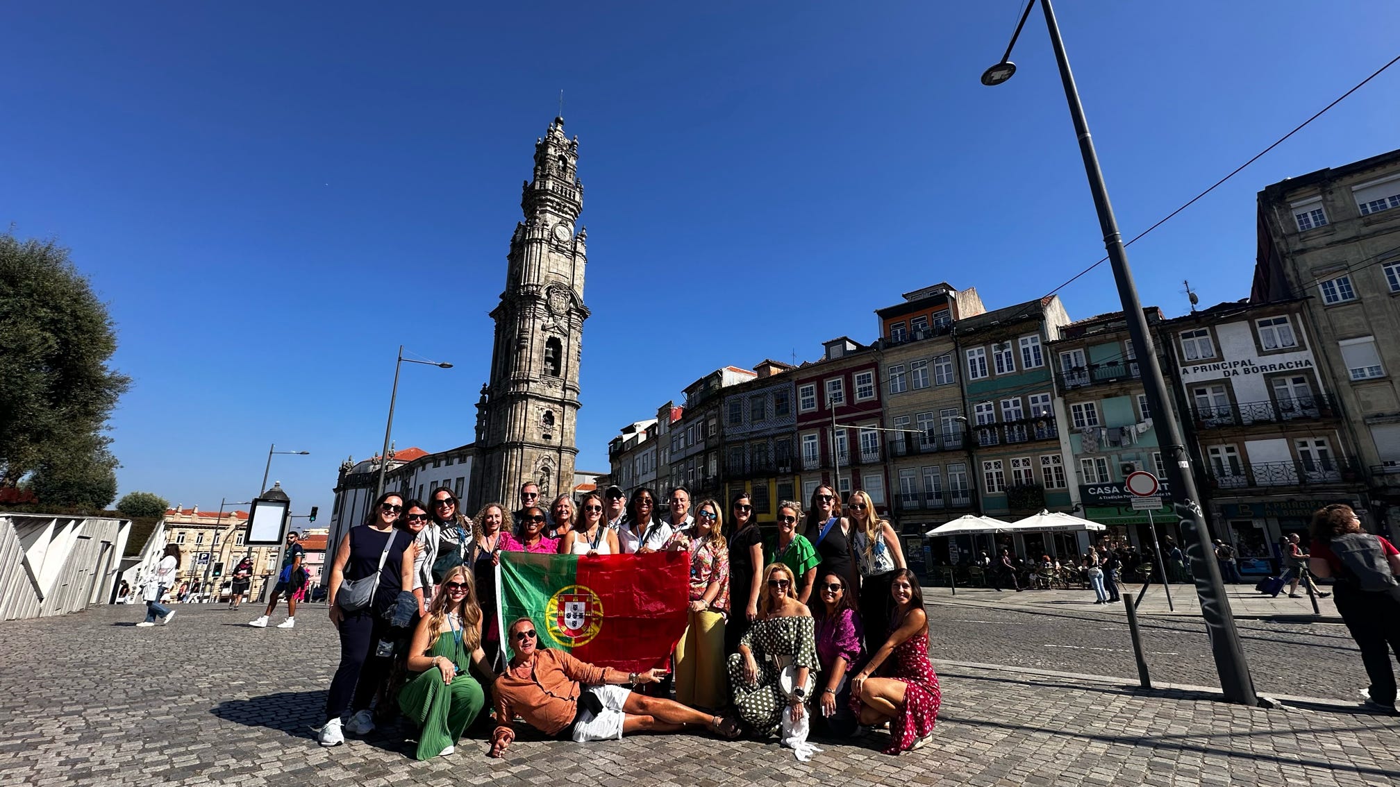 ALG Vacations travel advisors with Carson Kressley in Portugal. Photo Credit: Abbey Meyer