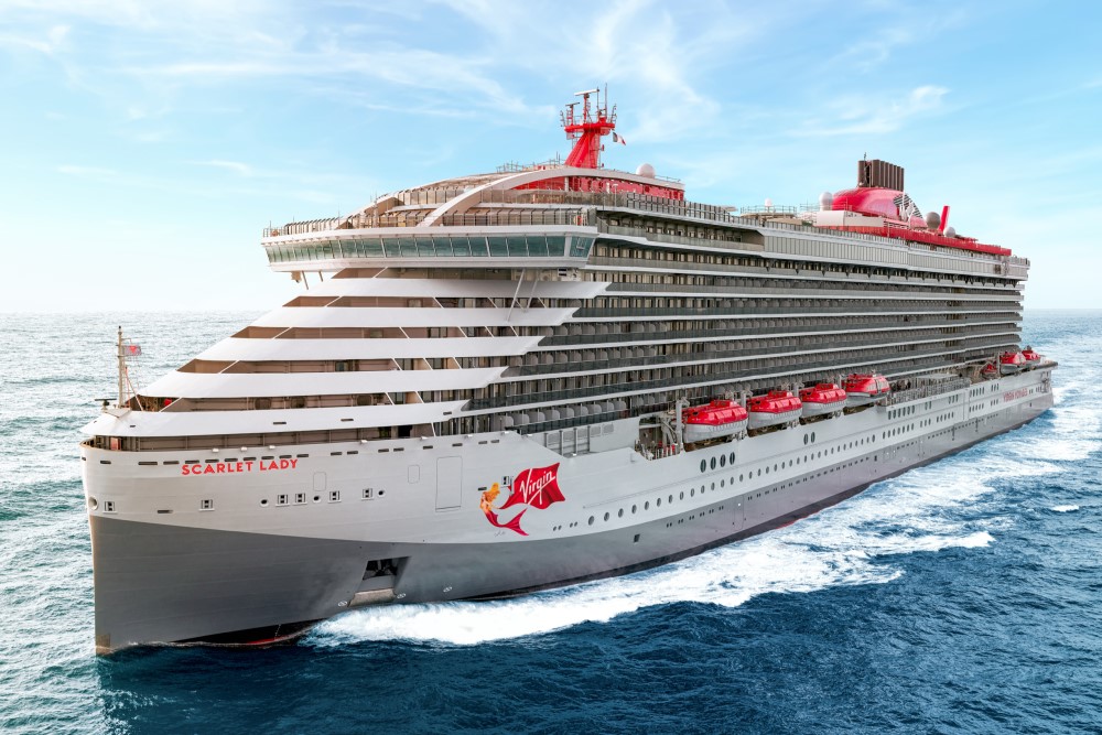 Virgin Voyages Scarlet Lady cruise ship