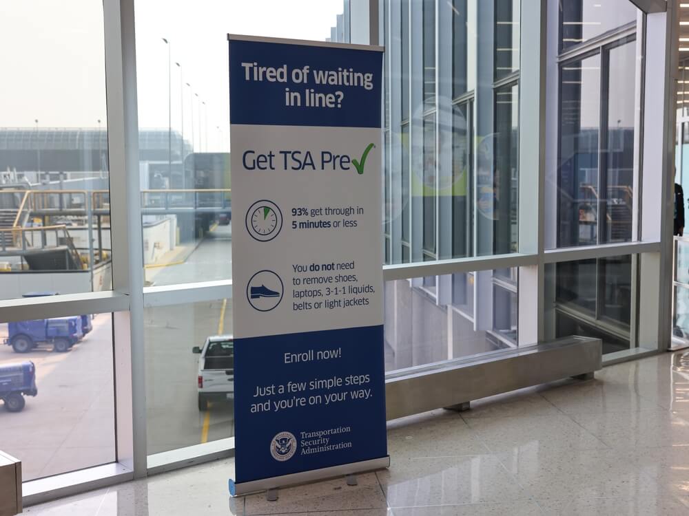 TSA PreCheck sign up marketing