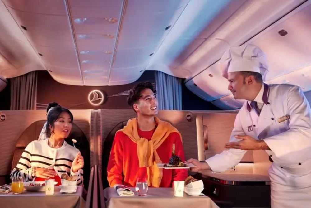 Turkish Airlines business class